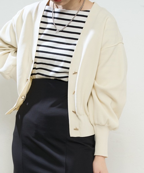 natural couture(ナチュラルクチュール)の「ボールチェーンネックレス(ネックレス・レディース・ゴールド/その他1/シルバー・FREE)」の6枚目の写真