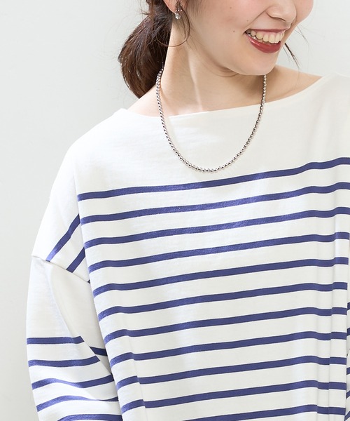 natural couture(ナチュラルクチュール)の「ボールチェーンネックレス(ネックレス・レディース・ゴールド/その他1/シルバー・FREE)」の9枚目の写真