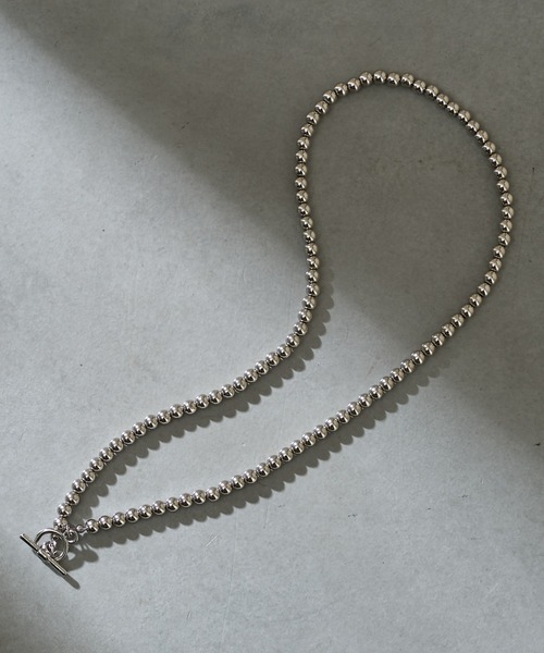 natural couture(ナチュラルクチュール)の「ボールチェーンネックレス(ネックレス・レディース・ゴールド/その他1/シルバー・FREE)」の11枚目の写真