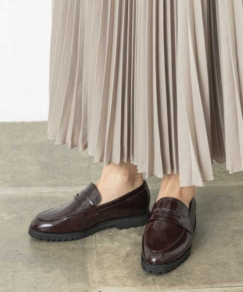 URBAN RESEARCH Sonny Label（アーバンリサーチサニーレーベル）の「トラックソールローファー（ローファー・レディース・ブラック/ブラウン・24/23/23.5）」の4枚目の写真