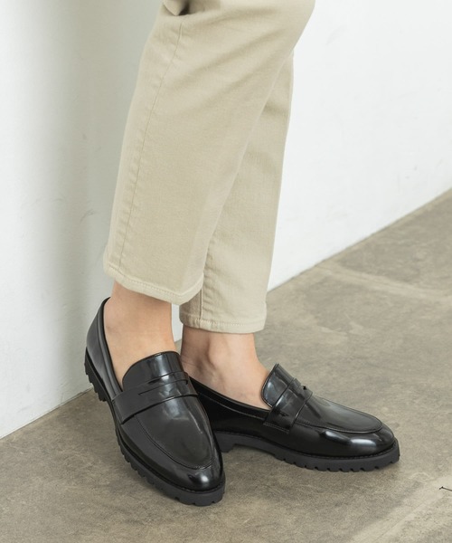 URBAN RESEARCH Sonny Label（アーバンリサーチサニーレーベル）の「トラックソールローファー（ローファー・レディース・ブラック/ブラウン・24/23/23.5）」の5枚目の写真