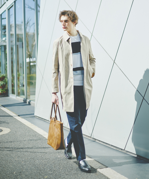 ABAHOUSE GRAY（アバハウスグレイ）の「【セットアップ対応/MASCHILE】ポンチ イージー スラックス（スラックス・メンズ・グレー/グレー系その他/モカ/ブルー系その他/ネイビー・46/48/50/44）」の17枚目の写真