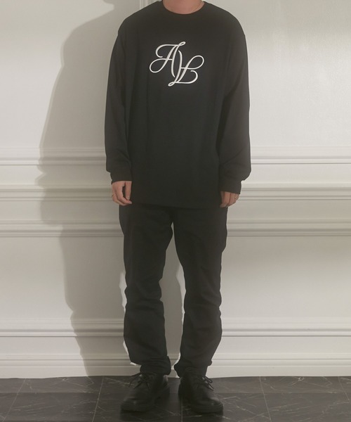 ANDGEEBEE（アンジービー）の「UNISEX エンブロイダリーロンT（Tシャツ/カットソー・レディース・ホワイト/ブラック・MEDIUM）」の22枚目の写真