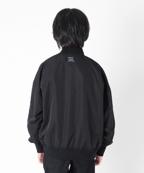GLAZOS（グラソス）の「オーバーサイズ・MA-1（MA-1・キッズ・カーキ/ブラック/グレー・140cm/160cm/130cm/150cm/170cm）」の8枚目の写真