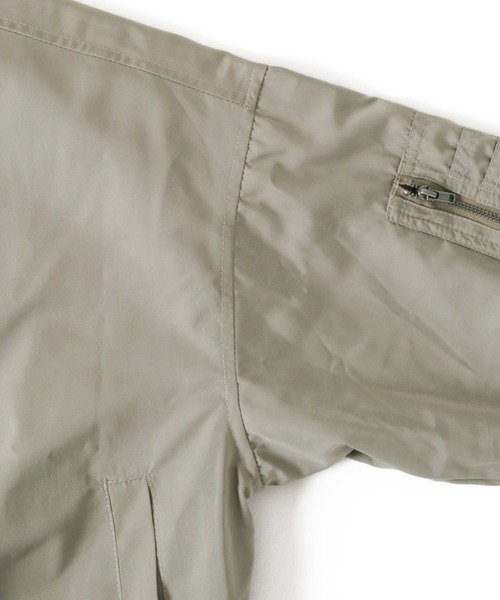 GLAZOS（グラソス）の「オーバーサイズ・MA-1（MA-1・キッズ・カーキ/ブラック/グレー・140cm/160cm/130cm/150cm/170cm）」の10枚目の写真