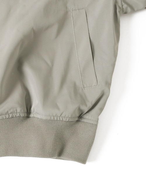 GLAZOS（グラソス）の「オーバーサイズ・MA-1（MA-1・キッズ・カーキ/ブラック/グレー・140cm/160cm/130cm/150cm/170cm）」の14枚目の写真