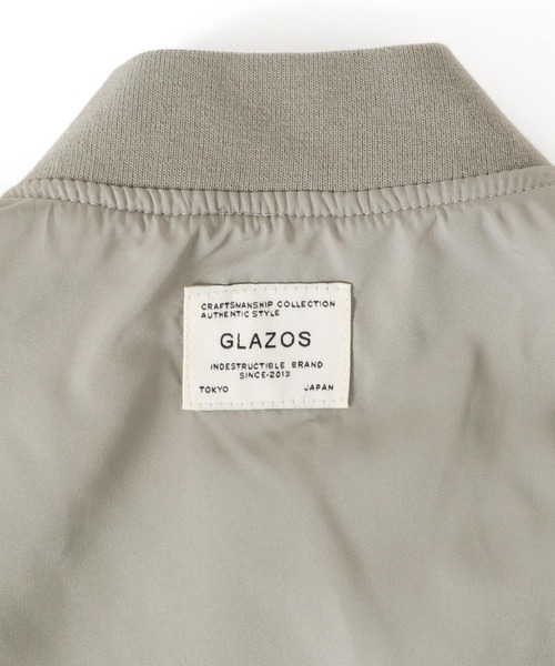 GLAZOS（グラソス）の「オーバーサイズ・MA-1（MA-1・キッズ・カーキ/ブラック/グレー・140cm/160cm/130cm/150cm/170cm）」の15枚目の写真
