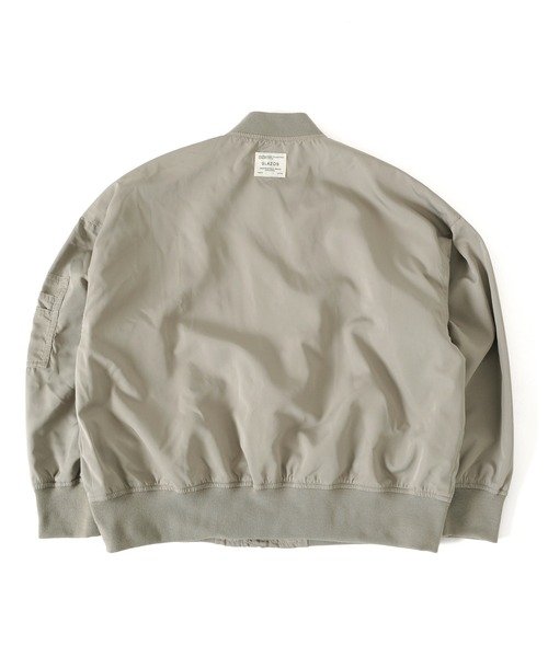 GLAZOS（グラソス）の「オーバーサイズ・MA-1（MA-1・キッズ・カーキ/ブラック/グレー・140cm/160cm/130cm/150cm/170cm）」の17枚目の写真