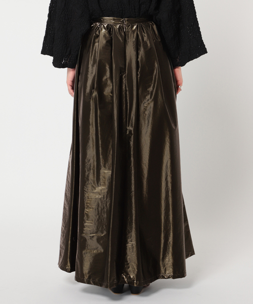 CITYSHOP(シティーショップ)の「METALLIC スカート(スカート・レディース・ブラック/カーキ・38/36)」の22枚目の写真