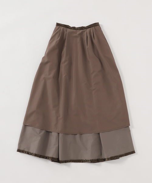 CITYSHOP(シティーショップ)の「METALLIC スカート(スカート・レディース・ブラック/カーキ・38/36)」の18枚目の写真