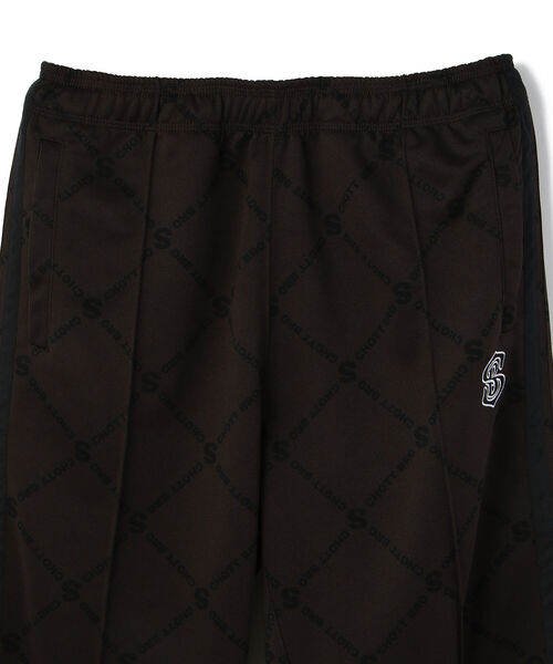 schott(ショット)の「Schott/ショット/LOGO PATTERN JERSEY PANTS/ロゴ パターン ジャージー パンツ(その他パンツ・メンズ・ブラック/その他・MEDIUM/LARGE/X-LARGE)」の4枚目の写真