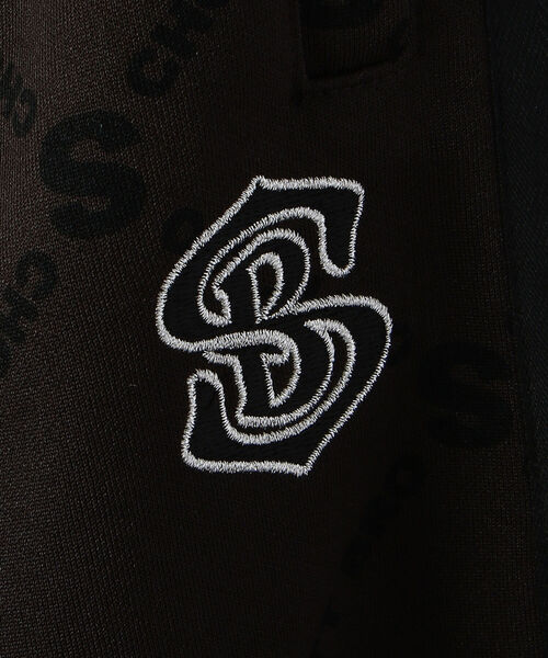 schott(ショット)の「Schott/ショット/LOGO PATTERN JERSEY PANTS/ロゴ パターン ジャージー パンツ(その他パンツ・メンズ・ブラック/その他・MEDIUM/LARGE/X-LARGE)」の7枚目の写真
