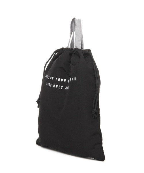 GLOBAL WORK（グローバルワーク）の「キッズ/洗えるスクール巾着Ｌ/265401（エコバッグ/サブバッグ・キッズ・ライトベージュ/ブラック/ライトピンク/スカイブルー/カーキ/ネイビー/ライトグリーン/ライトパープル/その他・FREE）」の11枚目の写真