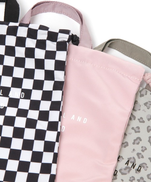 GLOBAL WORK（グローバルワーク）の「キッズ/洗えるスクール巾着Ｌ/265401（エコバッグ/サブバッグ・キッズ・ライトベージュ/ブラック/ライトピンク/スカイブルー/カーキ/ネイビー/ライトグリーン/ライトパープル/その他・FREE）」の16枚目の写真