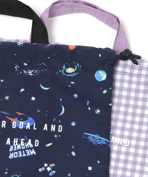 GLOBAL WORK（グローバルワーク）の「キッズ/洗えるスクール巾着Ｌ/265401（エコバッグ/サブバッグ・キッズ・ライトベージュ/ブラック/ライトピンク/スカイブルー/カーキ/ネイビー/ライトグリーン/ライトパープル/その他・FREE）」の18枚目の写真