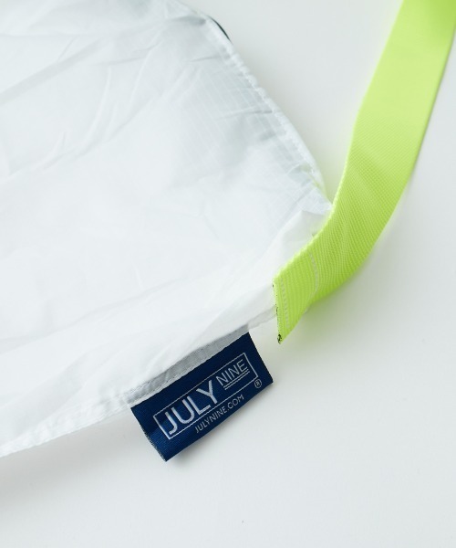 JULY NINE（ジュライナイン）の「[JULY NINE/ジュライナイン] 別注 SEQUEL ナイロンショルダーバッグ（ショルダーバッグ・レディース・ホワイト/ブラック/グレー・ONE SIZE）」の12枚目の写真