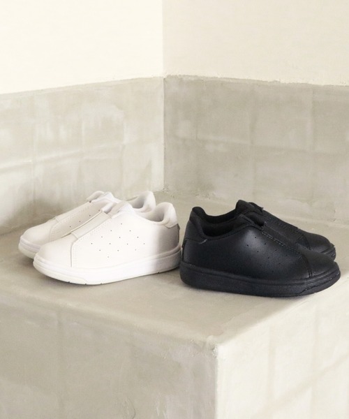 SUN（サン）の「【終了】SUN スリッポン(SUN P001)（スリッポン・キッズ・ホワイト/ブラック・16.0cm/17.0cm/18.0cm/19.0cm/20.0cm/21.0cm）」の10枚目の写真