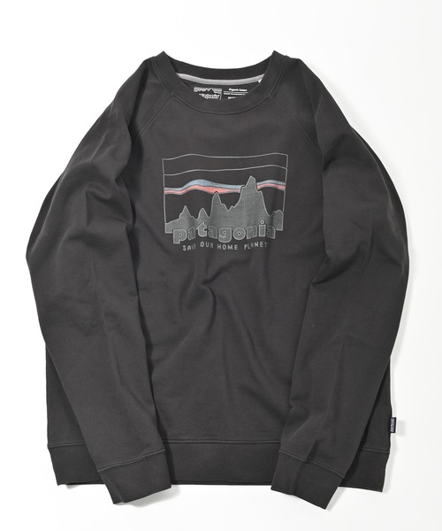 patagonia（パタゴニア）の「Patagonia(パタゴニア) 73スカイライン オーガニック クルーネック スウェットトレーナー（スウェット・メンズ・ブラック/ブラウン・M/L/XL/S）」の6枚目の写真