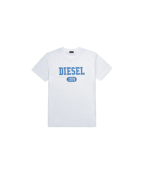 DIESEL（ディーゼル）の「メンズ Tシャツ クラック加工 サステナブル（Tシャツ/カットソー・メンズ・ホワイト/ブラック/杢グレー/レッド・LARGE/X-LARGE/X-SMALL/XX-LARGE/XXX-LARGE/SMALL/MEDIUM）」の17枚目の写真