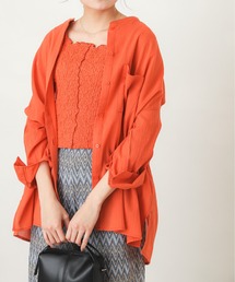 SENSE OF PLACE by URBAN RESEARCH | バンドカラーヨウリュウシアーシャツ(シャツ/ブラウス)