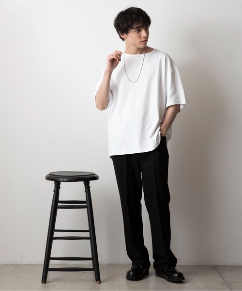 THE STANDARD（ザスタンダード）の「WEGO/ドライクルーネック半袖T（Tシャツ/カットソー・メンズ・グリーン/ホワイト/ブラック/ネイビー・MEDIUM/LARGE/SMALL）」の11枚目の写真