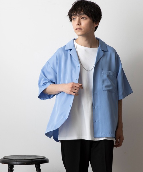 THE STANDARD（ザスタンダード）の「WEGO/ドライクルーネック半袖T（Tシャツ/カットソー・メンズ・グリーン/ホワイト/ブラック/ネイビー・MEDIUM/LARGE/SMALL）」の14枚目の写真