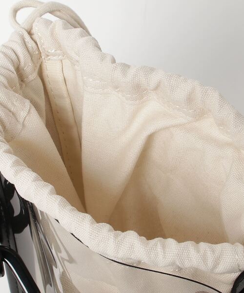 WEGO（ウィゴー）の「WEGO/チェーンクリアバッグ（ショルダーバッグ・レディース・ブラック/ベージュ/オフホワイト・FREE）」の21枚目の写真