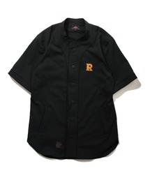 COOLMAX FABRIC Baseball Shirt クールマックス シアサッカー ストレッチ ベースボールシャツ
