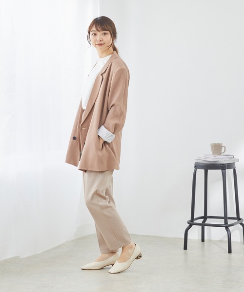 menue(メヌエ)の「パイソン柄丸ヒールパンプス(パンプス・レディース・アイボリー/ベージュ系その他/ブラック・22.5cm/24.0cm/25.0cm/21.5cm/23.0cm/24.5cm/25.5cm/23.5cm/26.0cm/22.0cm)」の6枚目の写真
