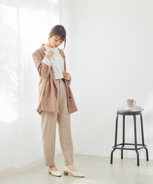 menue(メヌエ)の「パイソン柄丸ヒールパンプス(パンプス・レディース・アイボリー/ベージュ系その他/ブラック・22.5cm/24.0cm/25.0cm/21.5cm/23.0cm/24.5cm/25.5cm/23.5cm/26.0cm/22.0cm)」の7枚目の写真