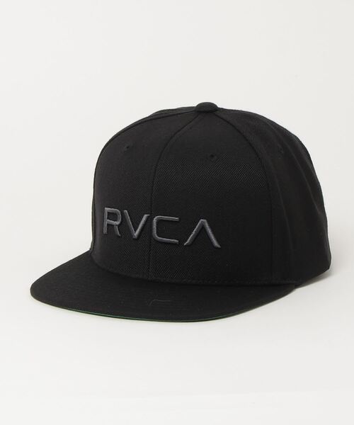 RVCA（ルーカ）の「RVCA/ルーカ キッズ キャップ BC045-900（キャップ・キッズ・グリーン/ブラック/グレー・FREE）」の2枚目の写真