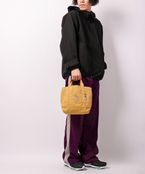 moz（モズ）の「moz 帆布トミニトートバッグ M（トートバッグ・メンズ・キャメル/ブルー/グレー・M）」の14枚目の写真