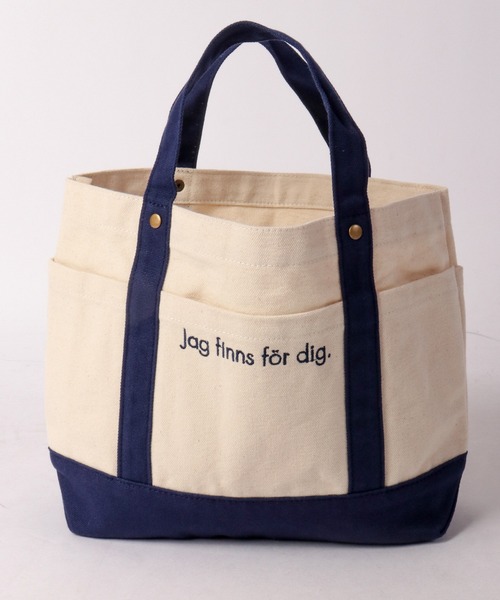 moz（モズ）の「moz 帆布トミニトートバッグ M（トートバッグ・メンズ・キャメル/ブルー/グレー・M）」の22枚目の写真