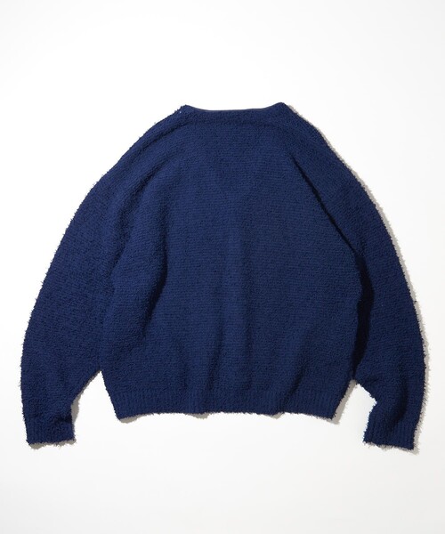 TOWNCRAFT(タウンクラフト)の「Towncraft PREP/タウンクラフトプレップ Curl Yarn Cardigan/カールヤーン カーディガン(カーディガン/ボレロ・メンズ・ブラック/ネイビー・MEDIUM/LARGE)」の13枚目の写真