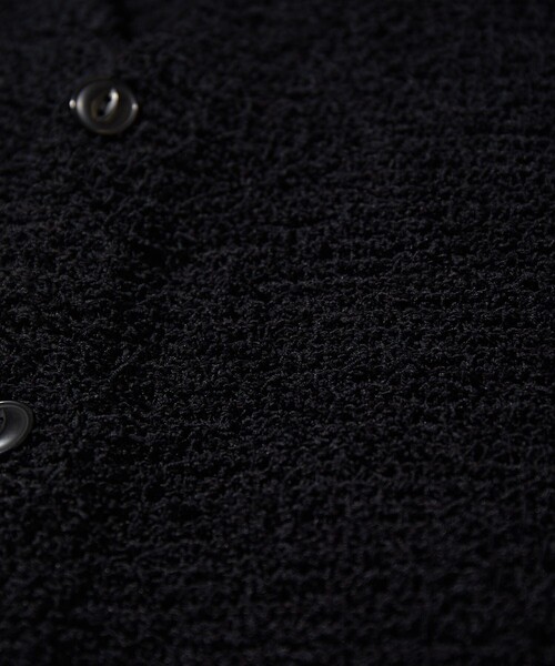TOWNCRAFT(タウンクラフト)の「Towncraft PREP/タウンクラフトプレップ Curl Yarn Cardigan/カールヤーン カーディガン(カーディガン/ボレロ・メンズ・ブラック/ネイビー・MEDIUM/LARGE)」の15枚目の写真