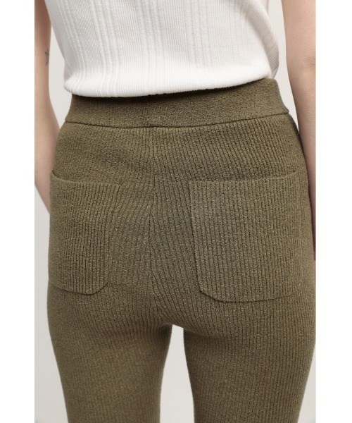 SLY（スライ）の「HG BIKER SHORT PT ハイゲージ バイカー ショート パンツ（スラックス・レディース・ブラック/カーキ・FREE）」の15枚目の写真