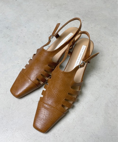 StyleSea(スタイルシー)の「バックストラップグルカサンダル(サンダル・レディース・グリーン/ベージュ/ブラック/キャメル・24.5cm/23cm/22.5cm/25cm/24cm/23.5cm)」の4枚目の写真