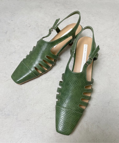 StyleSea(スタイルシー)の「バックストラップグルカサンダル(サンダル・レディース・グリーン/ベージュ/ブラック/キャメル・24.5cm/23cm/22.5cm/25cm/24cm/23.5cm)」の11枚目の写真