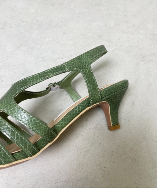 StyleSea(スタイルシー)の「バックストラップグルカサンダル(サンダル・レディース・グリーン/ベージュ/ブラック/キャメル・24.5cm/23cm/22.5cm/25cm/24cm/23.5cm)」の8枚目の写真