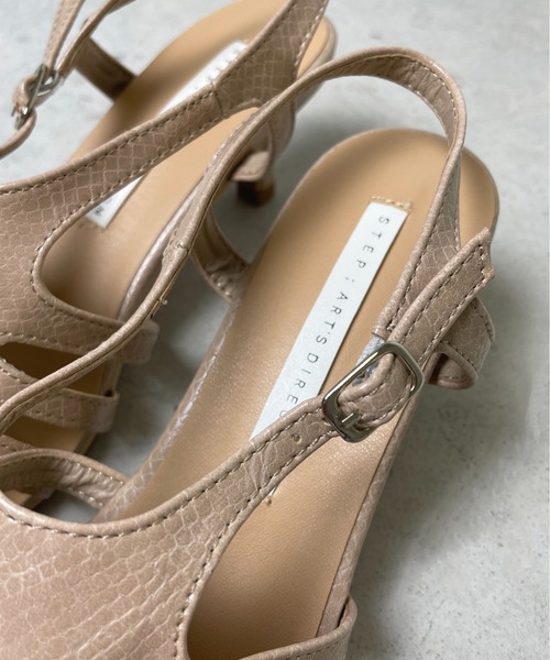 StyleSea(スタイルシー)の「バックストラップグルカサンダル(サンダル・レディース・グリーン/ベージュ/ブラック/キャメル・24.5cm/23cm/22.5cm/25cm/24cm/23.5cm)」の10枚目の写真