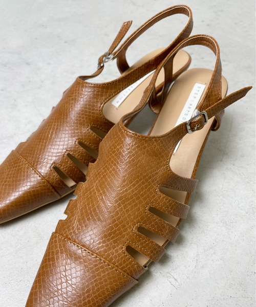 StyleSea(スタイルシー)の「バックストラップグルカサンダル(サンダル・レディース・グリーン/ベージュ/ブラック/キャメル・24.5cm/23cm/22.5cm/25cm/24cm/23.5cm)」の15枚目の写真