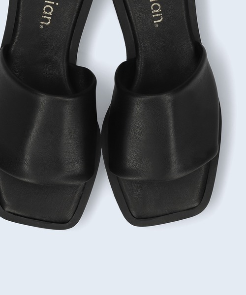 MAMIAN（マミアン）の「厚底 プラットフォーム サンダル (3.5cmソール)（サンダル・レディース・ホワイト/ブラック/ブラック×グリーン/グレイッシュベージュ・LL/S/M/L）」の7枚目の写真