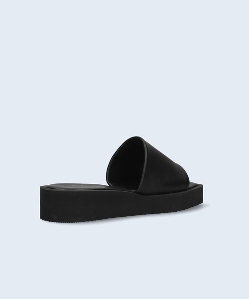 MAMIAN（マミアン）の「厚底 プラットフォーム サンダル (3.5cmソール)（サンダル・レディース・ホワイト/ブラック/ブラック×グリーン/グレイッシュベージュ・LL/S/M/L）」の8枚目の写真