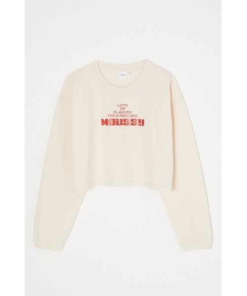 MOUSSY（マウジー）の「MOUSSY FRUIT TEA AD LS Tシャツ（T