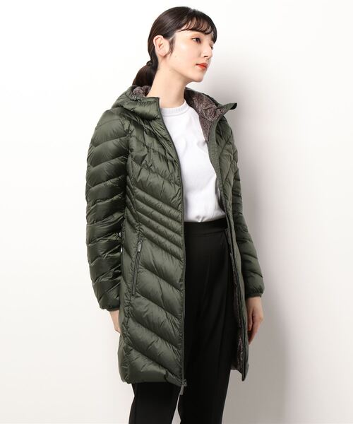 MICHAEL KORS（マイケルコース）の「シェブロン ロング パッカブルジャケット（ダウンジャケット/コート・レディース・オリーブ・S/XS）」の5枚目の写真