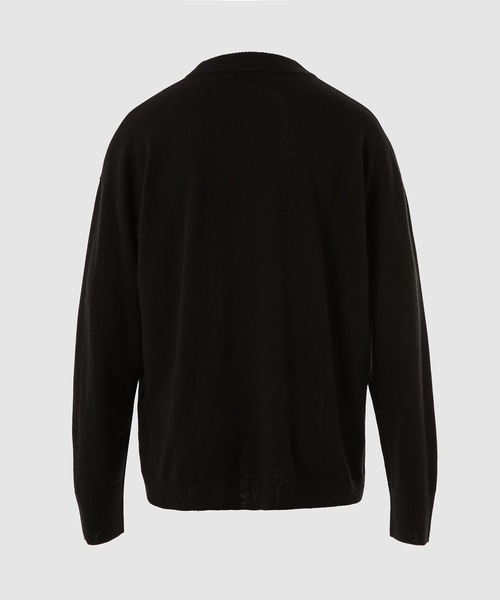 JW Anderson(ジェイダブリューアンダーソン)の「セーター(ニット/セーター・メンズ・ブラック×ホワイト/グリーン系その他・M/L)」の3枚目の写真