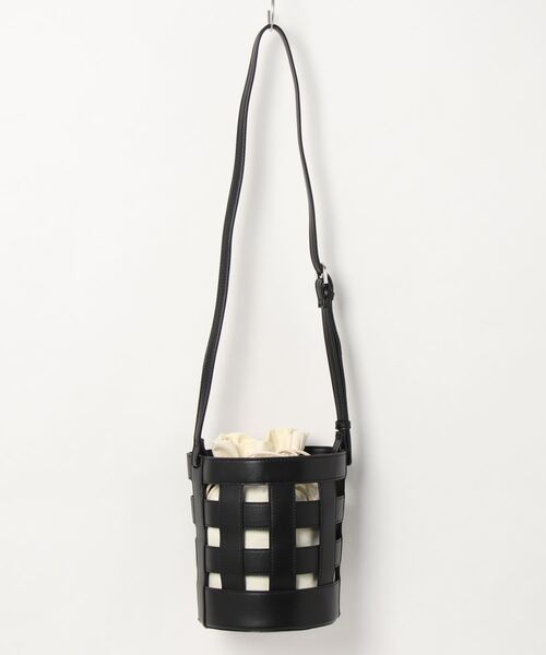 y/m by misato（イムバイミサト）の「バケツショルダーBAG（ショルダーバッグ・レディース・ブラウン/ブラック・FREE）」の9枚目の写真