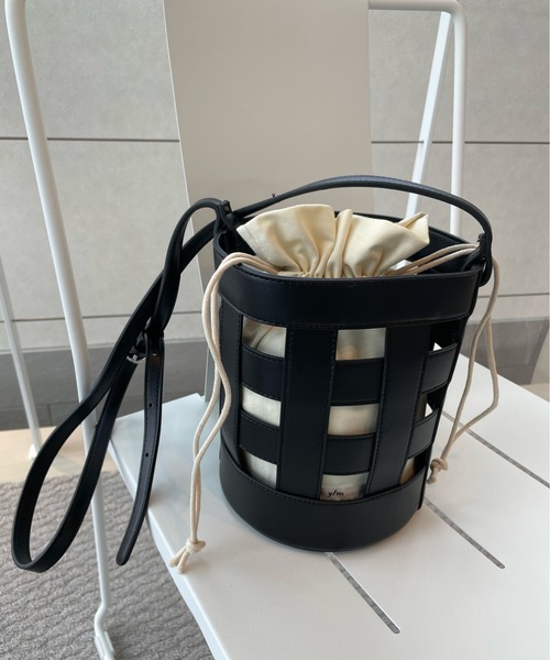 y/m by misato（イムバイミサト）の「バケツショルダーBAG（ショルダーバッグ・レディース・ブラウン/ブラック・FREE）」の21枚目の写真