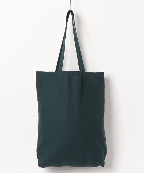 Traditional Weatherwear（トラディショナルウェザーウェア）の「WAVE LOGO GUSSET TOTE（トートバッグ・レディース・グリーン/ブラウン・F）」の3枚目の写真
