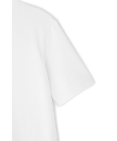 HIGH STREET(ハイストリート)の「HIGH STREET∴パーペチュアルパールニット半袖ヘンリーネック(Tシャツ/カットソー・メンズ・オレンジ系その他/ブラック/ホワイト・M/L/LL)」の15枚目の写真